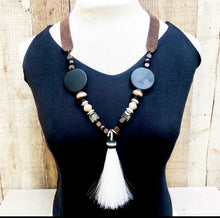 Load image into Gallery viewer, Sophie Horse Tassel Necklace