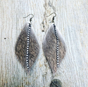 Deer Hide Earrings