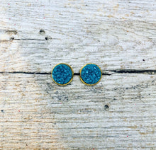 Load image into Gallery viewer, Druzy Stud Earrings-16 colors
