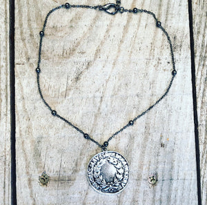 Short Coin Necklace