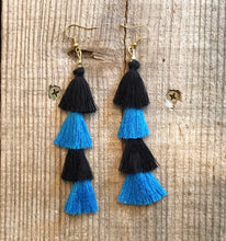 Load image into Gallery viewer, Stem Tassel Earrings (More colors available)